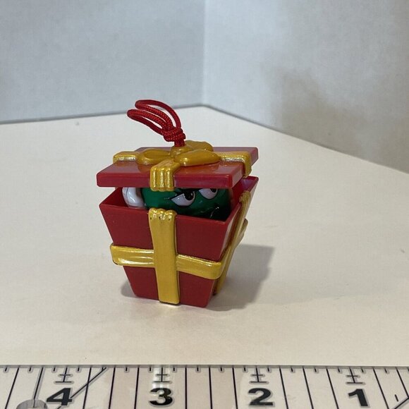 M &‎ M's Red/Green Pop Up Gift Box Present Christmas Ornament WORKS Mars Inc. - Picture 3 of 13